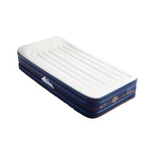 Weisshorn Air Mattress Single Inflatable Bed 46cm Air bed Grey - Wild Horizon