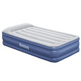 Bestway Air Mattress Inflatable Bed 46cm Airbed Single Blue - Wild Horizon