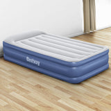Bestway Air Mattress Inflatable Bed 46cm Airbed Single Blue - Wild Horizon