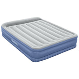 Bestway Air Mattress Queen Inflatable Bed 46cm Airbed Blue - Wild Horizon