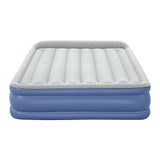Bestway Air Mattress Queen Inflatable Bed 46cm Airbed Blue - Wild Horizon