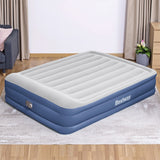 Bestway Air Mattress Queen Inflatable Bed 46cm Airbed Blue - Wild Horizon