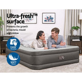 Bestway Air Mattress Queen Inflatable Bed 46cm Airbed Grey - Wild Horizon