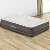 Bestway Air Mattress Queen Inflatable Bed 46cm Airbed Grey - Wild Horizon