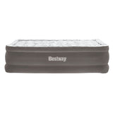 Bestway Air Mattress Queen Inflatable Bed 56cm Airbed Grey - Wild Horizon