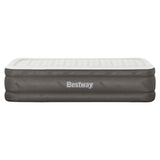 Bestway Air Mattress Single Inflatable Bed 46cm Airbed Grey - Wild Horizon