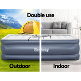 Bestway Mattress Air Bed Single Size 51CM Inflatable Camping Beds Home Outdoor - Wild Horizon