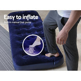 Bestway Single Size Inflatable Air Mattress - Navy - Wild Horizon