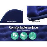Bestway Single Size Inflatable Air Mattress - Navy - Wild Horizon