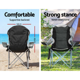 Weisshorn Folding Camping Table – Grey