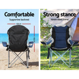 Weisshorn Folding Camping Table – Navy