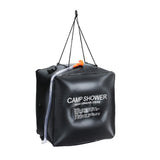 Weisshorn Solar Camping Shower Bag – 40L – Black