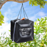 Weisshorn Solar Camping Shower Bag – 40L – Black