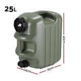 Weisshorn 25L Water Container Jerry Can