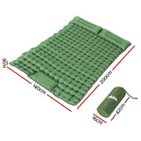 Weisshorn Self Inflating Mattress Camping Sleeping Mat Air Bed Pad Double Pillow - Wild Horizon