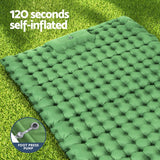 Weisshorn Self Inflating Mattress Camping Sleeping Mat Air Bed Pad Double Pillow - Wild Horizon