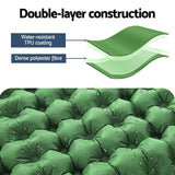 Weisshorn Self Inflating Mattress Camping Sleeping Mat Air Bed Pad Single Pillow - Wild Horizon