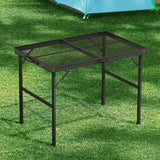 Weisshorn Aluminium Folding Camping Table – 90cm