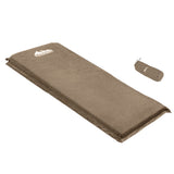 Weisshorn Self Inflating Mattress Camping Sleeping Mat Air Bed Single Coffee - Wild Horizon