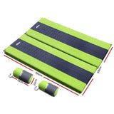 Weisshorn Self Inflating Mattress Camping Sleeping Mat Air Bed Pad Double Green - Wild Horizon