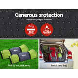 Weisshorn Self Inflating Mattress Camping Sleeping Mat Air Bed Pad Double Green - Wild Horizon