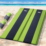 Weisshorn Self Inflating Mattress Camping Sleeping Mat Air Bed Pad Double Green - Wild Horizon
