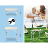 Weisshorn Folding Camping Table – 60cm