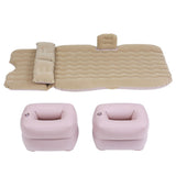 Weisshorn Car Mattress 176x80 Inflatable SUV Back Seat Camping Bed Beige - Wild Horizon