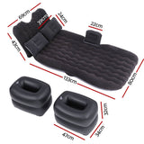 Weisshorn Car Mattress 176x80 Inflatable SUV Back Seat Camping Bed Charcoal - Wild Horizon