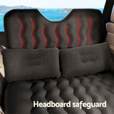 Weisshorn Car Mattress 176x80 Inflatable SUV Back Seat Camping Bed Charcoal - Wild Horizon