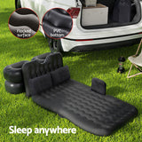 Weisshorn Car Mattress 176x80 Inflatable SUV Back Seat Camping Bed Charcoal - Wild Horizon