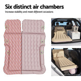Weisshorn Car Mattress 175x130 Inflatable SUV Back Seat Camping Bed Beige - Wild Horizon