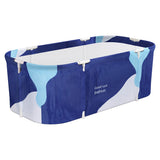 Weisshorn Foldable Camping Bathtub – Navy Blue