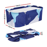 Weisshorn Foldable Camping Bathtub – Navy Blue