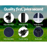 Instahut Gazebo 3x4.5 Pop Up Marquee Folding Tent Wedding Gazebos Camping Outdoor Shade Canopy Navy - Wild Horizon