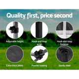 Instahut Gazebo 3x6 Pop Up Marquee Folding Tent Wedding Gazebos Camping Outdoor Shade Canopy Black - Wild Horizon