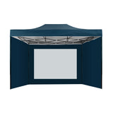 Instahut Gazebo 3x4.5 Pop Up Marquee Folding Wedding Tent Gazebos Camping Outdoor Shade Canopy Navy - Wild Horizon