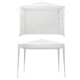 Instahut Gazebo 3x3m Marquee Wedding Party Tent Outdoor Camping Side Wall Canopy Window Panel White - Wild Horizon
