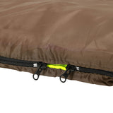 Weisshorn Sleeping Bag Double Bags Thermal Camping Hiking Tent Brown -5°C - Wild Horizon