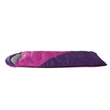 Weisshorn Sleeping Bag Kids Single 172cm Thermal Camping Hiking Pink - Wild Horizon
