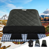 Weisshorn Sleeping Bag Double Pillow Thermal Camping Hiking Tent Grey -10°C - Wild Horizon