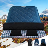 Weisshorn Sleeping Bag Double Pillow Thermal Camping Hiking Tent Blue -10°C - Wild Horizon