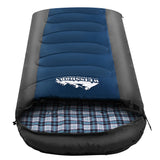 Weisshorn Sleeping Bag Single Thermal Camping Hiking Tent Blue -20°C - Wild Horizon