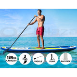 Weisshorn Stand Up Paddle Board/ Kayak 11ft Inflatable Blue