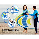 Weisshorn Stand Up Paddle Board/ Kayak 11ft Inflatable Blue