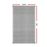 Instahut Heavy-Duty Camping Tarp – 3.6×6m