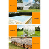 Instahut Heavy-Duty Camping Tarp – 5×6m