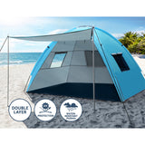 Weisshorn Camping Tent Beach Portable Hiking Sun Shade Shelter Fishing 4 Person - Wild Horizon