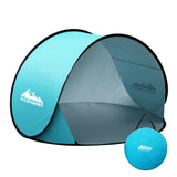Weisshorn Pop Up Beach Tent Camping Portable Sun Shade Shelter Fishing - Wild Horizon