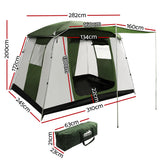 Weisshorn Camping Tent 6 Person Tents Family Hiking Dome - Wild Horizon